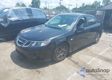 2008 Saab 9-3 2.0T z USA, uszkodzony, nr VIN YS3FB49Y781105458